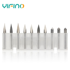 YIFINO Manufacturer's direct supply of 3.175 3-Flute sharp knife relief taper sharp knife CNC computer engraving machine tool wholesale - AMICE ATON