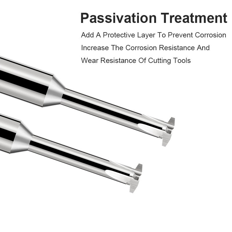 AZZKOR American Standard ACME National Standard TR Tungsten Steel T-Shaped Thread Milling Cutter Single Tooth Milling Cutter Steel CNC